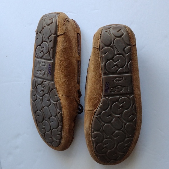 Ugg women 's Dakota slippers, Chestnut S 7. - Picture 6 of 9